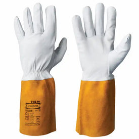 Tig Welding Gauntlet pair - Gold