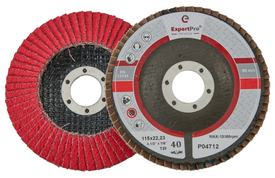 ExpertPro Flapdisc 40 grit Ceramic - Red