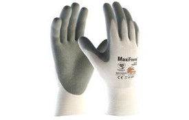 MaxiFoam Grey Palm Coated White knitwrist (9)