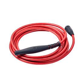 TIG Brush red lead with integral moulded handle - 6m