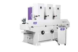 NS FGW 170 3Z flat through feed finishing machine