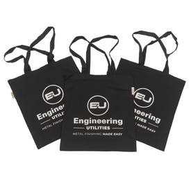 EU Cotton Tote Bag - black