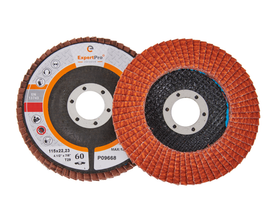*BULK DEAL* ExpertPro Flapdisc 115 x 22mm 40 grit Ceramic - Orange
