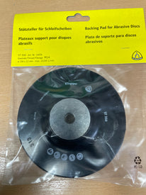 Klingspor backing pad for abrasive discs 150 x 22mm