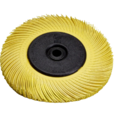 Radial Bristle Brush Type A BB-ZB 150mm 80 grit Yellow