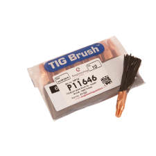 TIG Brush spare brush - copper ferrule - taper thread