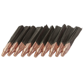 TIG Brush spare brush - copper ferrule - taper thread