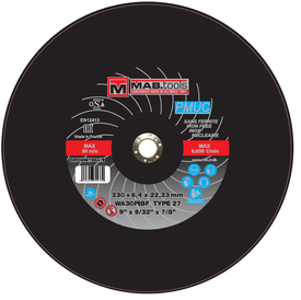 PMUC - Grinding Disc 230 x 6.4 x 22mm A30P