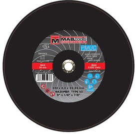 PMUC - Cutting Disc 230 x 3.2 x 22mm A30P