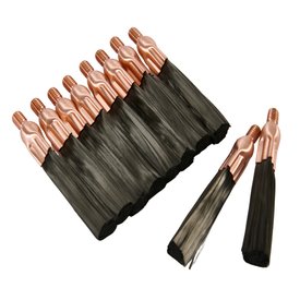 Premium Weld Cleaning Brush - Copper Ferrule - M6