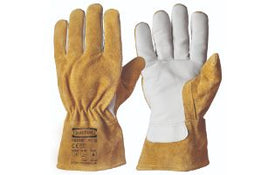 Ultra HD Leather Glove pair, size 10.5