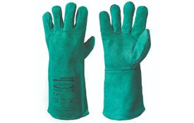 Green Welding Glove pair, size 10