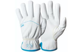 Cut Resist Leather Glove pair - size 10