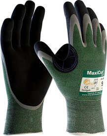 MaxiCut Oil Grip Palm Coated Knitwrist Cut 3