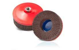 Deburring Disc 115mm M14 - 120 grit Brown