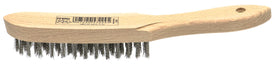 Hand Scratch Brush 4 row Stainless Steel Wire