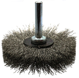 Wire Brush Mounted 60 x 15 x 6mm Stainless Steel 0.2