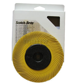 Radial Bristle Brush Type C BB-ZB 150mm 80 grit Yellow