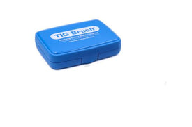 TIG Brush accessories container - blue/empty